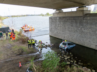 Brandweeroefening in Wessem
